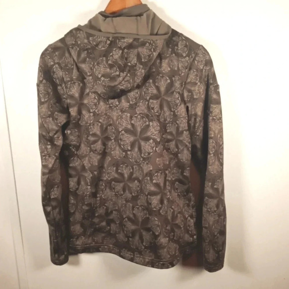 THE North Face jacket full zip Brown paisley women's small - Picture 3 of 5